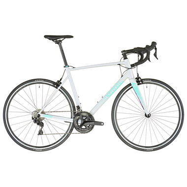 Bicicletta da Corsa POLYGON STRATOS S5 Shimano 105  34/50 Bianco/Verde 2023
